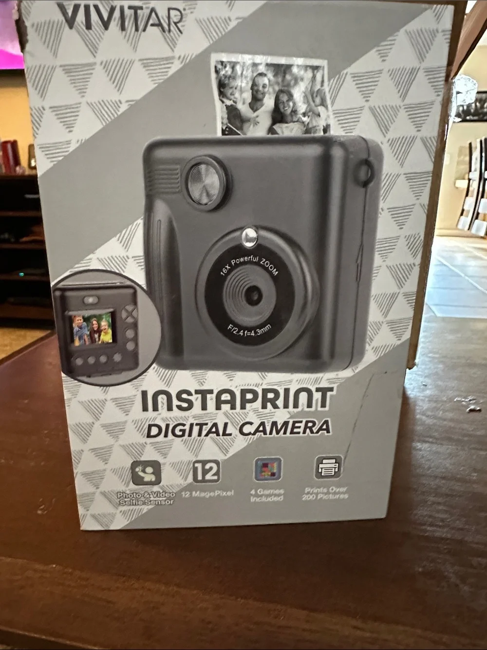 Vivitar Instaprint Digital Camera in Black